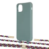 Чохол Upex Alter Eyelets for iPhone 11 Pro Max Basil with Twine Critical Camouflage and Fausset Gold (UP107454)