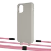 Чехол Upex Alter Eyelets for iPhone 11 Pro Max Anchor with Twine Coral and Fausset Matte Black (UP107458)