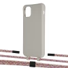 Чехол Upex Alter Eyelets for iPhone 11 Pro Max Anchor with Twine Mulberry and Fausset Matte Black (UP107465)