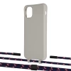 Чехол Upex Alter Eyelets for iPhone 11 Pro Max Anchor with Twine Blue Marine and Fausset Matte Black (UP107470)