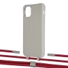 Чехол Upex Alter Eyelets for iPhone 11 Pro Max Anchor with Twine Red and Fausset Silver (UP107476)