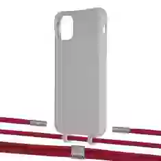 Чохол Upex Alter Eyelets for iPhone 11 Pro Max Anchor with Twine Red and Fausset Silver (UP107476)