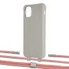 Чехол Upex Alter Eyelets for iPhone 11 Pro Max Anchor with Twine Cantaloupe and Fausset Silver (UP107477)