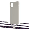 Чехол Upex Alter Eyelets for iPhone 11 Pro Max Anchor with Twine Blue Marine and Fausset Silver (UP107487)