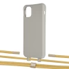 Чехол Upex Alter Eyelets for iPhone 11 Pro Max Anchor with Twine Sunflower and Fausset Gold (UP107495)