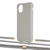 Чехол Upex Alter Eyelets for iPhone 11 Pro Max Anchor with Twine Gray and Fausset Gold (UP107497)