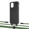 Чохол Upex Alter Eyelets for iPhone 12 | 12 Pro Onyx with Twine Mint and Fausset Matte Black (UP107515)