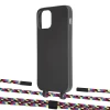 Чехол Upex Alter Eyelets for iPhone 12 | 12 Pro Onyx with Twine Critical Camouflage and Fausset Matte Black (UP107522)