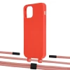 Чехол Upex Alter Eyelets for iPhone 12 | 12 Pro Red with Twine Cantaloupe and Fausset Matte Black (UP107562)