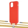 Чохол Upex Alter Eyelets for iPhone 12 | 12 Pro Red with Twine Sunflower and Fausset Silver (UP107580)