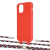 Чехол Upex Alter Eyelets for iPhone 12 | 12 Pro Red with Twine Critical Camouflage and Fausset Silver (UP107590)