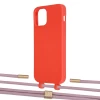 Чехол Upex Alter Eyelets for iPhone 12 | 12 Pro Red with Twine Rose Gold and Fausset Gold (UP107593)