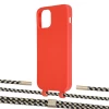 Чохол Upex Alter Eyelets for iPhone 12 | 12 Pro Red with Twine Copper and Fausset Gold (UP107603)