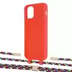 Чехол Upex Alter Eyelets for iPhone 12 | 12 Pro Red with Twine Critical Camouflage and Fausset Gold (UP107607)