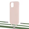 Чехол Upex Alter Eyelets for iPhone 12 | 12 Pro Crepe with Twine Mint and Fausset Silver (UP107634)