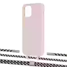 Чехол Upex Alter Eyelets for iPhone 12 | 12 Pro Crepe with Twine Copper and Fausset Silver (UP107637)