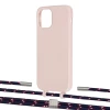 Чохол Upex Alter Eyelets for iPhone 12 | 12 Pro Crepe with Twine Blue Marine and Fausset Silver (UP107640)