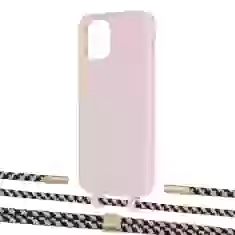 Чехол Upex Alter Eyelets for iPhone 12 | 12 Pro Crepe with Twine Copper and Fausset Gold (UP107654)