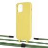 Чехол Upex Alter Eyelets for iPhone 12 | 12 Pro Daffodil with Twine Mint and Fausset Matte Black (UP107668)