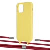 Чехол Upex Alter Eyelets for iPhone 12 | 12 Pro Daffodil with Twine Red and Fausset Silver (UP107680)