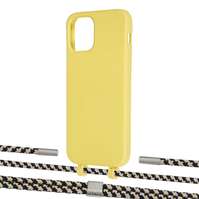 Чохол Upex Alter Eyelets for iPhone 12 | 12 Pro Daffodil with Twine Copper and Fausset Silver (UP107688)