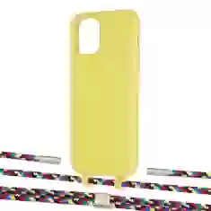 Чохол Upex Alter Eyelets for iPhone 12 | 12 Pro Daffodil with Twine Critical Camouflage and Fausset Silver (UP107692)