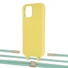 Чохол Upex Alter Eyelets for iPhone 12 | 12 Pro Daffodil with Twine Pistachio and Fausset Gold (UP107700)