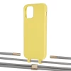 Чехол Upex Alter Eyelets for iPhone 12 | 12 Pro Daffodil with Twine Gray and Fausset Gold (UP107701)