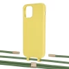 Чехол Upex Alter Eyelets for iPhone 12 | 12 Pro Daffodil with Twine Mint and Fausset Gold (UP107702)