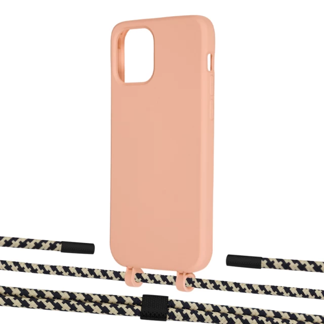 Чехол Upex Alter Eyelets for iPhone 12 | 12 Pro Tangerine with Twine Copper and Fausset Matte Black (UP107722)