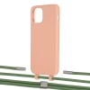 Чехол Upex Alter Eyelets for iPhone 12 | 12 Pro Tangerine with Twine Mint and Fausset Silver (UP107736)