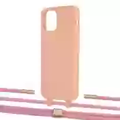 Чехол Upex Alter Eyelets for iPhone 12 | 12 Pro Tangerine with Twine Coral and Fausset Gold (UP107747)