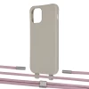 Чохол Upex Alter Eyelets for iPhone 12 | 12 Pro Anchor with Twine Rose Gold and Fausset Silver (UP107831)