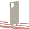 Чохол Upex Alter Eyelets for iPhone 12 | 12 Pro Anchor with Twine Cantaloupe and Fausset Silver (UP107834)