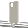 Чехол Upex Alter Eyelets for iPhone 12 | 12 Pro Anchor with Twine Gray and Fausset Silver (UP107837)