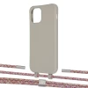 Чехол Upex Alter Eyelets for iPhone 12 | 12 Pro Anchor with Twine Mulberry and Fausset Silver (UP107839)