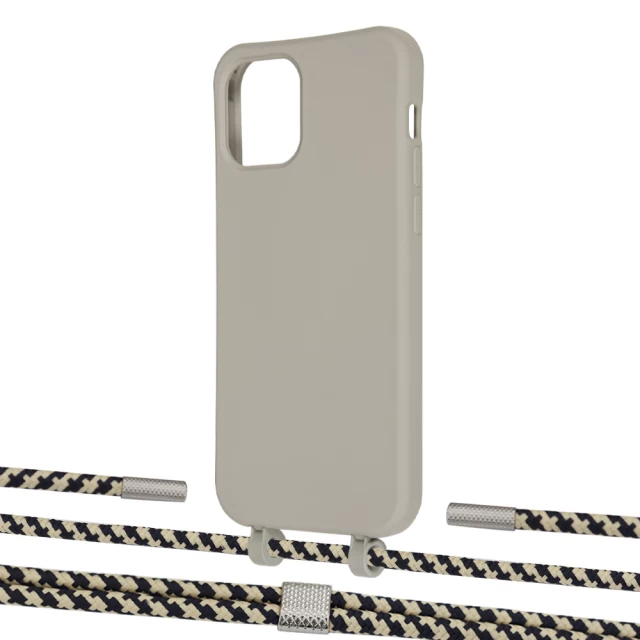 Чехол Upex Alter Eyelets for iPhone 12 | 12 Pro Anchor with Twine Copper and Fausset Silver (UP107841)