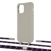 Чохол Upex Alter Eyelets for iPhone 12 | 12 Pro Anchor with Twine Blue Marine and Fausset Silver (UP107844)