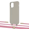 Чехол Upex Alter Eyelets for iPhone 12 | 12 Pro Anchor with Twine Coral and Fausset Gold (UP107849)
