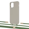 Чохол Upex Alter Eyelets for iPhone 12 | 12 Pro Anchor with Twine Mint and Fausset Gold (UP107855)