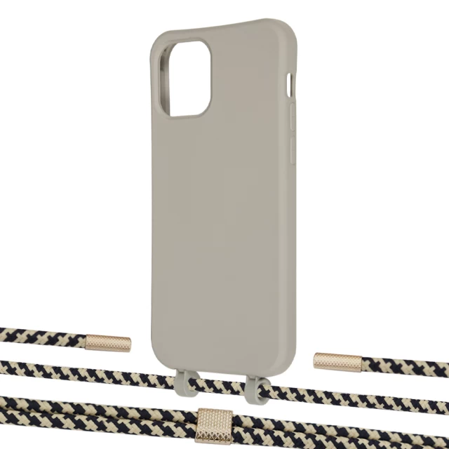 Чохол Upex Alter Eyelets for iPhone 12 | 12 Pro Anchor with Twine Copper and Fausset Gold (UP107858)