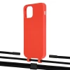 Чехол Upex Alter Eyelets for iPhone 12 Pro Max Red with Twine Black  and Fausset Matte Black (UP107914)