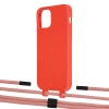 Чехол Upex Alter Eyelets for iPhone 12 Pro Max Red with Twine Cantaloupe and Fausset Matte Black (UP107919)