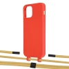 Чохол Upex Alter Eyelets for iPhone 12 Pro Max Red with Twine Sunflower and Fausset Matte Black (UP107920)