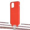 Чохол Upex Alter Eyelets for iPhone 12 Pro Max Red with Twine Mulberry and Fausset Silver (UP107941)