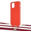 Чехол Upex Alter Eyelets for iPhone 12 Pro Max Red with Twine Red and Fausset Gold (UP107952)