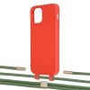 Чехол Upex Alter Eyelets for iPhone 12 Pro Max Red with Twine Mint and Fausset Gold (UP107957)