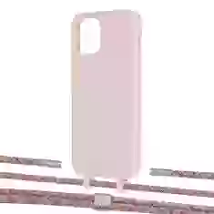 Чохол Upex Alter Eyelets for iPhone 12 Pro Max Crepe with Twine Mulberry and Fausset Silver (UP107992)