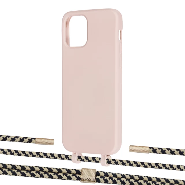 Чохол Upex Alter Eyelets for iPhone 12 Pro Max Crepe with Twine Copper and Fausset Gold (UP108011)