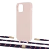 Чохол Upex Alter Eyelets for iPhone 12 Pro Max Crepe with Twine Blue Marine and Fausset Gold (UP108014)